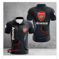 Arsenal 3D High Quality New Design Hot Selling Multi Style Polo Shirt (Contact Online for Free Customization) - NO.HSGHK61W