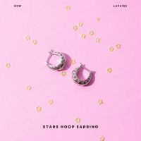 Stars hoop earring