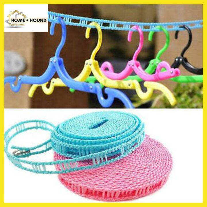 Home+Hound Extrastrong Clothesline Hanger Stop Rope 5M Adjustable