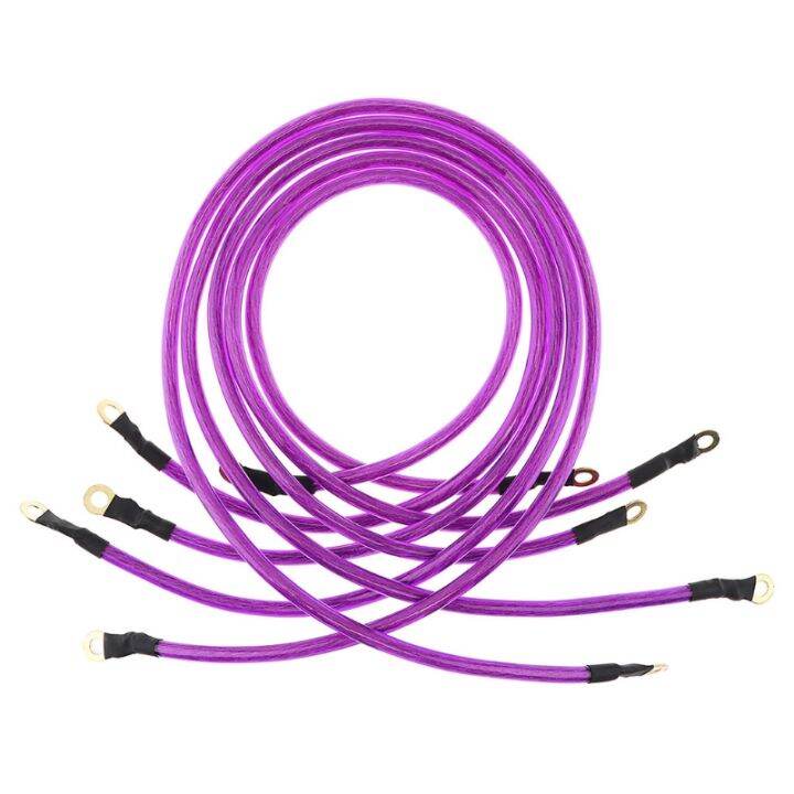 5x Universal 5 Point Automotive Earth Wire Ground Cable Car Engine