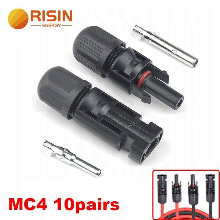 risin-10-pairs-mc4-solar-plug-1000v-ip67-2-5mm2-4mm2-6mm2-solar-pv-connector-in-solar-panel-system