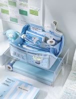 ❀⊕☌ Three-year class two transparent pencil case ins Japanese large-capacity junior high school boys and girls simple high-value pencil case