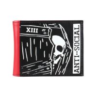 Mens Skull Short Wallet Money Clip Multi-card Card Holder Horizontal Wallet Coin Purse Gift For Men