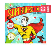 English original superhero dad family education parents and children read fathers day good night story childrens English Enlightenment picture book nosy crow audio