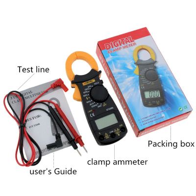 【Direct-sales】 DT-3266L Digital Clamp Meter 600A AC/DC มัลติมิเตอร์แรงดันไฟฟ้า/โอห์ม/Current Tester