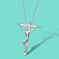 Christian Faith 925 Silver Necklace For Women Cross Pendant Jehovah Rolo Chain 16-20 Inch Body Jewelry Mothers day Gift