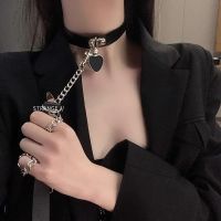 Hot women Sexy Leather BDSM Restraint Neck Sexy Collar chain necklace Leash Bedroom Flirting Slave For Couples Exotic jewelry