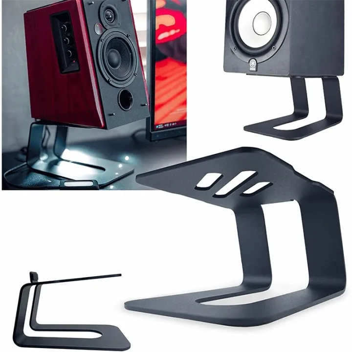 【Original Product】 Shock-Absorption Desktop Speaker Stand External ...