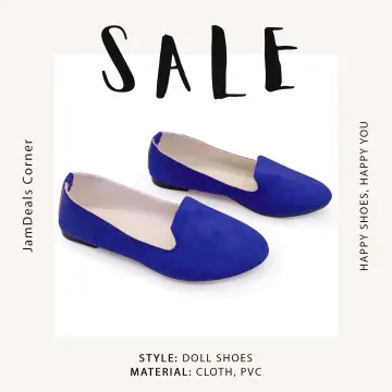 Dusty blue best sale flat shoes