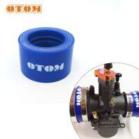 OTOM Universal Motorcycle Carburetor Air Joint Boot Inter Adapter Dirt Bike Intake Silica Gel Tube Air Filter Cup