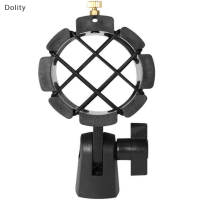 Dolity ไมโครโฟนสากล MIC Suspension shock Mount ดินสอคลิปยึดขาตั้ง