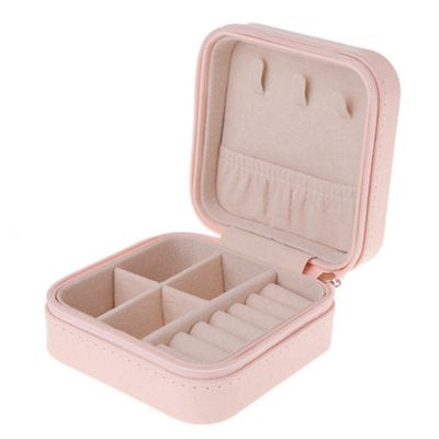 Portable Jewellery Box Organizer Travel Jewelry Storage Case for Earrings Necklace