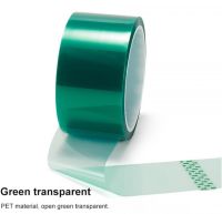 [HOY] Green PET Tape High Temperature Heat Resistant PCB Solder SMT Plating Shield Insulation Protection Adhesive Tape 33M