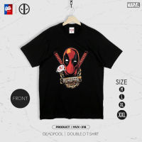 [ส่งฟรี] เสื้อยืด Deadpool เดดพูล ลิขสิทธิ์แท้ มาร์เวล รุ่น MVX-318 เสื้อ Marvel แท้ [M,L,XL,2XL]