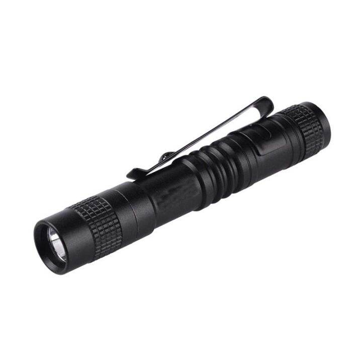 Flashlight pen torch Super Small Mini AAA XPE-R3 LED Lamp Belt Clip ...