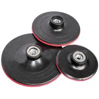 1pc Sanding Disc Backing Pad 3/4 inch 80/100mm Sandpaper Self-adhesive M10 Hook-Loop Backed Plate fit Sander Grinder Cleaning Tools