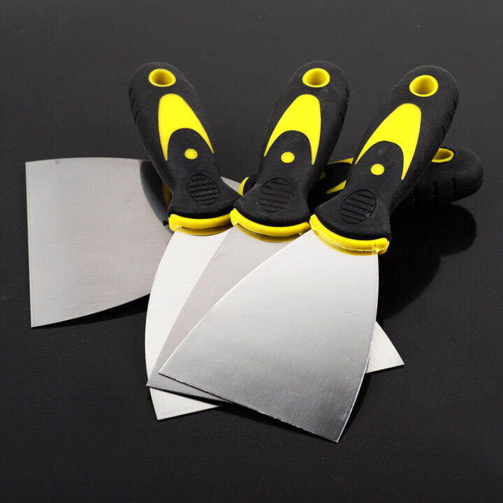 Stainless steel shovel cleaning caulking putty plaster knife trowel