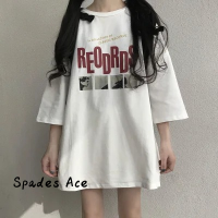 Spades Ace เสื้อครอป เสื้อยืด ชุดเซ็ทผู้หญิง คลาสสิค วินเทจ แฟชั่น ล้ำสมัย WTX23934H5 39Z230925