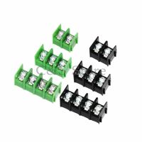 10pcs 7.62mm KF7.62-2P 3P 4P MG762-2 3 4 Pin Can be spliced Screw Terminal Block Connector Black Green 7.62mm Pitch Electrical Connectors