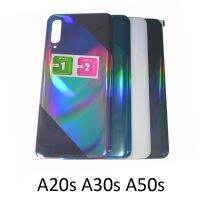 【อิเล็กทรอนิกส์ส่องแสง】แผงฝาหลัง A50S A30S Samsung Galaxy A20S ฝาปิดแบตเตอรี่ด้านหลังเคสโทรศัพท์ใหม่พร้อมกาวในตัว