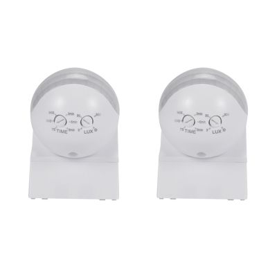 4X Ac110V-240V 180 Degree Outdoor Ip44 Security Pir Infrared Motion Sensor Switch Detector Movement Switch Max 30M