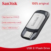 Original SanDisk USB 3.1 Flash Drive l Disk OTG Type-C Pen Drive Sticks 150M/s 16GB 32GB 64GB 128GB USB Flash Frives Pendrive