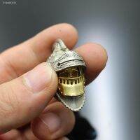 ❍☏✱ Exquisite Vintage Skull Rome Knight Helmet Pendant for Men Women Pendant Fashion Accessories Figures Decoration Nordic Gift