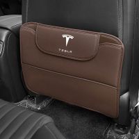 【LZ】▤♘☍  Para Tesla Model 3 Model X Model S Model Y 2020 2021 2023 Car seat back anti-kick pad anti-desgaste pad assento traseiro Sacos De Armazenamento De Carro