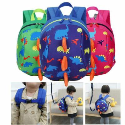 【CC】 Shaped Safety Harness Toddler Kids Canvas Leash Anti-lost Children Schoolbags