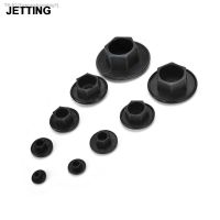 ▪ 20PCS Black Hex Socket Allen Bolt Screw Nut Hexagon Head Cover Cap Protector Fasteners Screws Covers Caps M5-24