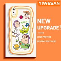 YIWESAN เคสสำหรับ Realme 3 Pro เคส3i Realme แฟชั่นวันที่ดีดีไซน์ใหม่ขอบครีมกันกระแทกแบบใสนิ่มโปร่งใสลายกล้องถ่ายรูปเคสมือถือฝาครอบป้องกันเรียบง่ายอ่อนโยน