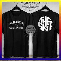 690Ang Goblokers Vs สมาร์ท People Bobon Santoso Youtubers เสื้อยืดคุณภาพดิสโทร - TW6903774