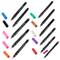 1 x Fabric Marker Pens Permanent Colors For DIY Textile Clothes T-Shirt Shoes blue