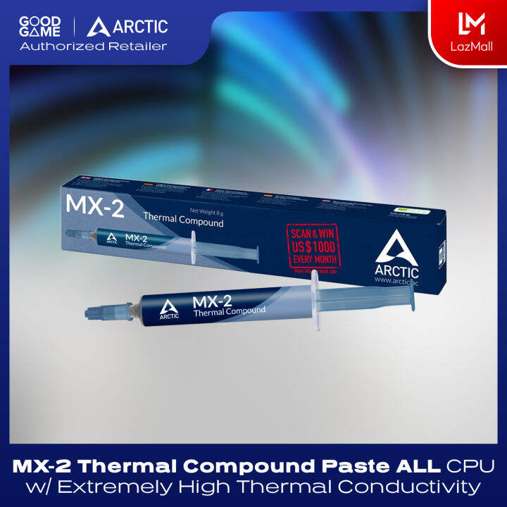 Arctic MX2 Thermal Compound Paste ALL CPU Coolers with Extremely high