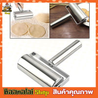 Stainless Steel Rolling pin ที่นวดแป้ง ไม้นวดแป้งสแตนเลส ไม้นวดแป้ง ที่กลิ้งนวดแป้ง ไม้คลึงนวดแป้ง ไม้นวดแป้งเล็ก แบบสแตนเลส อุปกรณ์ทําอาหาร T1450