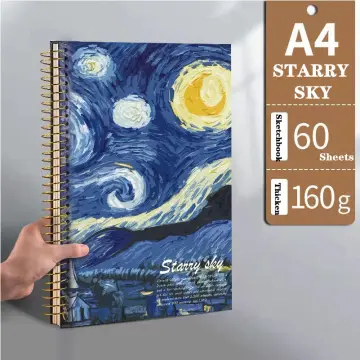 Professional Sketchbook Thick Paper Spiral Notebook Art School