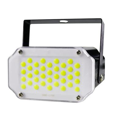 White Strobe Lights,Super Bright 36 LED Halloween Strobe Light, Sound Activated &amp; Strobe Speed Flash Stage Light,US Plug