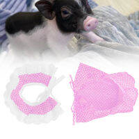 Pet Bib Hat Set ชุดหมวกเอี๊ยมระบายอากาศสำหรับตกแต่งสัตว์เลี้ยง