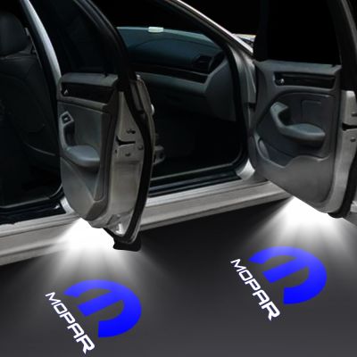 2pcs/lot Car Logo Light Welcome Light for Dodge Charger Avenger Magnum 1500 2500 3500 Dodge M MOPAR Car Door Light Bulbs  LEDs HIDs