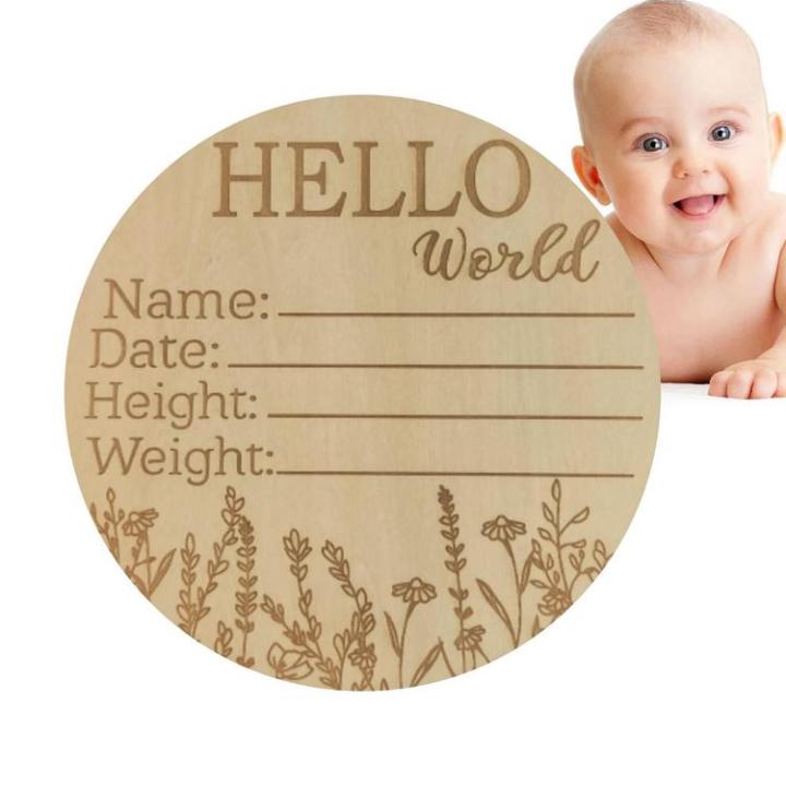 hello-world-newborn-sign-wooden-baby-announcement-sign-baby-birth-announcement-sign-newborn-announcement-sign-for-baby-shower-keepsakes-improved