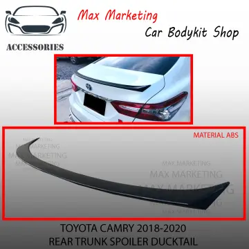 For Buick Regal 2018-2020 ABS Glossy Black Rear Door Tail Trunk Spoiler Wing Lip