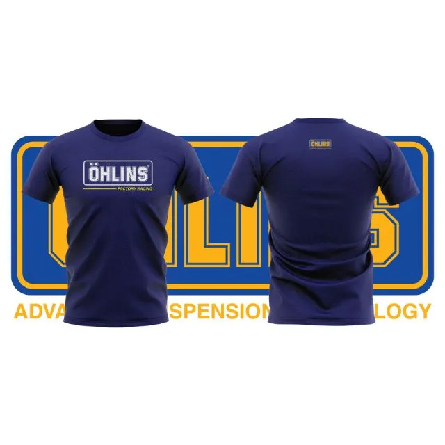 T-shirt Homme Ohlins Noir – Coupe Classique, Taille S à 5XL