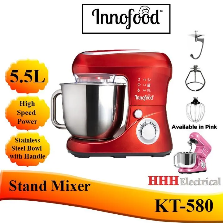  Kitchen Electric Food Mixer 1300W 6.5L Electric Mixer