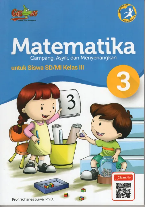 Buku Matematika Kelas 3 Sdmi Penulis Prof Yohanes Surya Ph D Metode Gasing Lazada Indonesia 0730