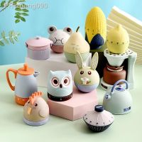 1Pcs Cute Cartoon Animal Shape Study Time Management Multifunction for Kid Kitchen Timer Cooking Reminder Home Decor Alarm Clock