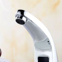 1 Set Infrared Sensor Faucet Automatic Sink Sensor Faucets Inductive Water Tap