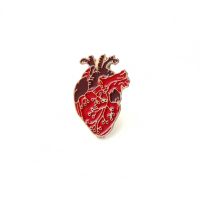 DCARZZ Cute Heart Enamel Pin Badge Women Gift  Brooch Nurse Doctor Medical Fashion Jewelry Red Hijab Pins Metal Christmas Brooch Headbands