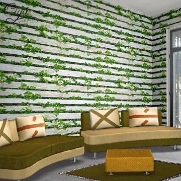 Green Wallpaper Design For Living