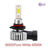 Ytri 1 ชิ้น【แสงสีขาว 6000K 】 HB3/9005 100W 26000lm LED ชุดแปลงไฟหน้ารถซังหลอดไฟพลังงานสูง