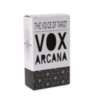 เสียงของไพ่ทาโรต์ Vox Arcana Tarot ฉบับภาษาอังกฤษเกมกระดานเกมการ์ดปาร์ตี้ครอบครัวดาดฟ้าไพ่ทาโรต์